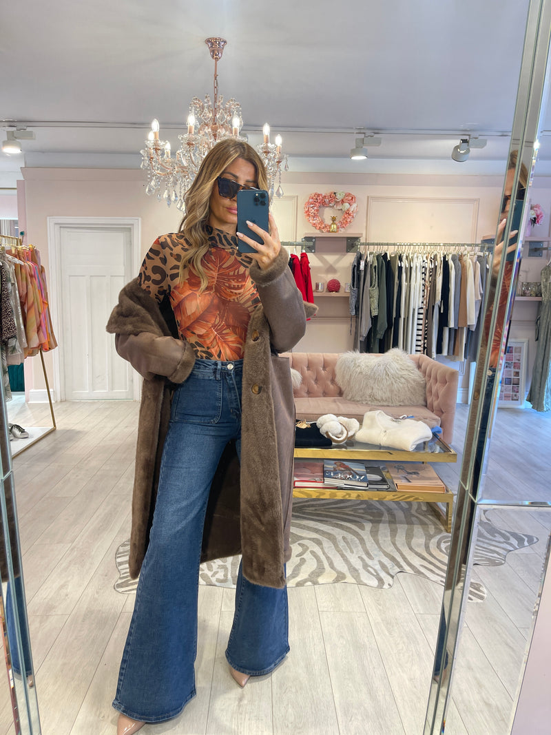 DAKOTA FAUX FUR COAT COCO