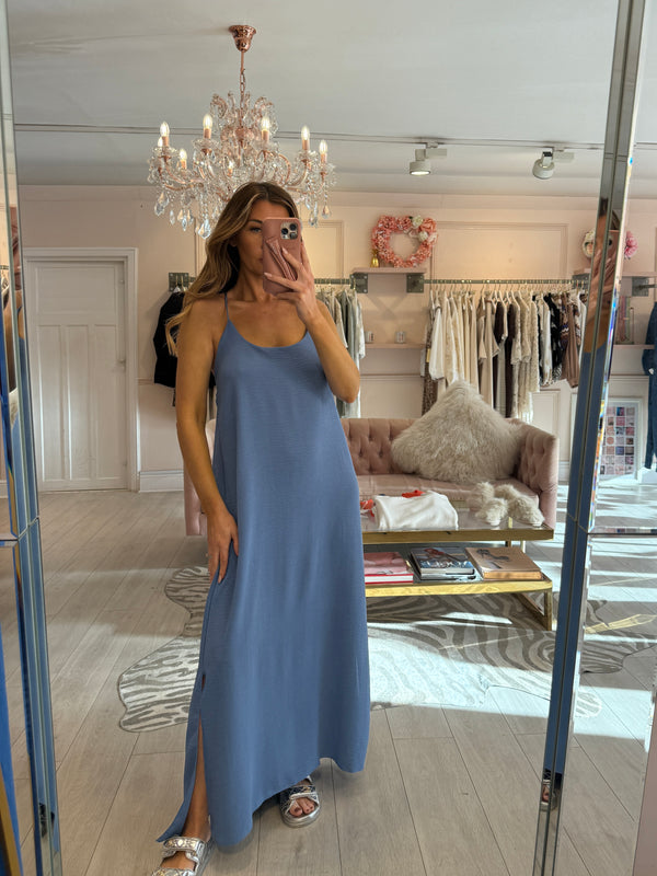 MATILDE CAMI DRESS POWDER BLUE