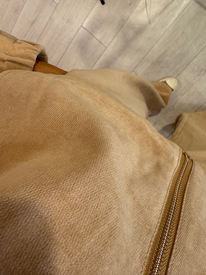 MIA BOMBER TRACKSUIT CAMEL