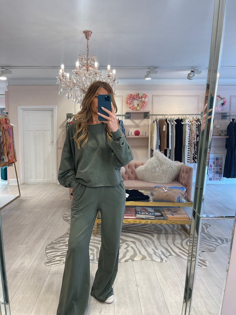 FAITH LOUNGE TRACKSUIT KHAKI