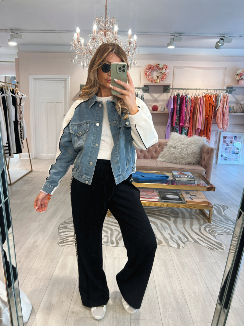 DANIELLA CONTRAST DENIM JACKET