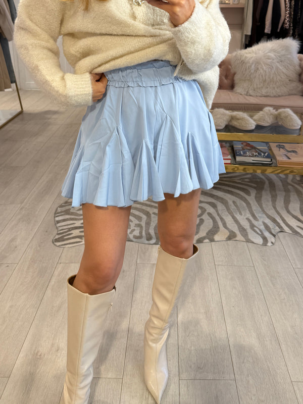 SERENA SWING BABY BLUE SKIRT